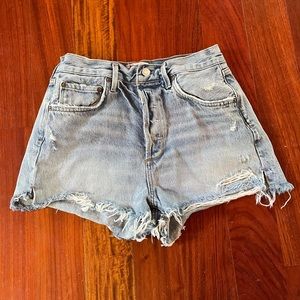 Agolde Jaden High Rise Shorts